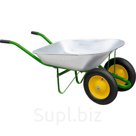 Тачка садово-строительная, 2-х колесная, усиленная, грузоподъемность 320 кг, объем 100 л PALISAD