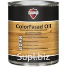 Цветное непрозрачное масло DECKEN ColorFasad Oil образует шелковисто-матовое защитное покрытие для любых пород древесины для наружных работ. Закрашивает цвет и…