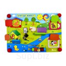 Бизиборд ALATOYS ББ203 Кто где живет