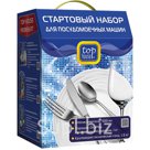 TOP HOUSE Стартовый набор для посудомоечных машин всех типов 3 предмета: порошок OXYPLUS с активным кислородом для ПММ 1 кг, ополаскиватель 500 мл, к