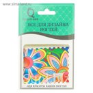 Слайдер-дизайн для ногтей переводной, для гель-лака, водный, разноцветный