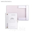 Папка д/бумаг А4 на завязках, 320г/м2 BRAUBERG картонная мелов. 121513