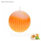 Свеча восковая "Шар", аромат дыня