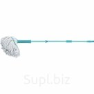 Швабра отжимная скручиванием 120 см, насадка из микрофибры, 120 гр ELFE