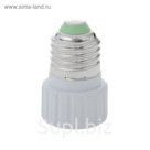 Переходник с цоколя E27 на GU10