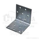 Уголок крепежный оцинкованный равносторонний KUR 60х60х60х2 мм