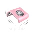 маникюрный пылесос NAIL DUST COLLECTOR (розовый)