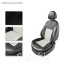 Авточехлы VOLVO S60, черно-белый