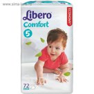 Подгузники детские Libero Confort Maxi Plus, 10 - 16 кг, 72 шт