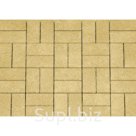 Тротуарная плитка Кирпичик 200х100х60 Желтый