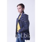 Парка для мальчика рост 116 см цвет синий