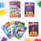 Уно настольная игра UNO momento Человек паук