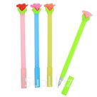 Ручка гелевая прикол Роза МИКС