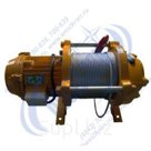 Лебедка электрическая KCD-300A 220В (0,3/0,6тс, 60/30м) (с канатом)
