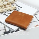 Кошелёк женский, 3 отдела, для карт, для монет, цвет коричневый