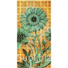Художественное панно из мозаики Sicis green flower