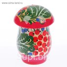 Солонка, хохлома, ручная роспись