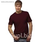 Футболка мужская StanGalant, размер 48, цвет тёмно-шоколадный 150 г/м 02