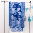 Полотенце махровое "Этелька" Киты 50х90 см, 100% хл, 420 гр/м²