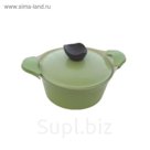 Кастрюля 24 см с крышкой Evergreen
