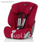 Детское автокресло Britax Römer Evolva 123, группа 1-2-3, Plus, цвет Flame Red Trendline