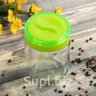 Банка для сыпучих продуктов с ручкой 300 мл "Мечта", цвета МИКС