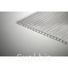 Сотовый поликарбонат СТАНДАРТ 10х2100х6000мм прозрачный