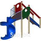 Игровое уличное оборудование Горка Винтовая ИО 419
