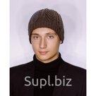 Шапка мужская демисезонная МАЙКЛ 827743 цвет кофе р р 56 58