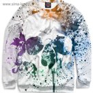 Свитшот женский Skull, размер 4XL SKU-916803