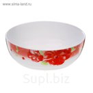 Салатник 800 мл "Волнующее предвкушение", 19 см, опаловое стекло
