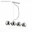 Светильник NANO 4x40Вт GU10 хром 120x120x120см