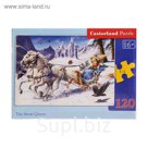 Пазлы "Снежная королева", 120 элементов