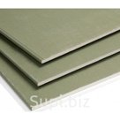 Гипсокартон GIFAS Влагостойкий 12,5*1200*2500 1пач= 50шт