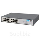 Коммутатор HPE 1420 16G JH016A неуправляемый 19U 16x10 100 1000BASE T