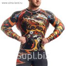 Рашгард с длинным рукавом, Oni, цвет желтый, XL