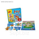 Пазлы "Зимой и летом" Играй и собирай