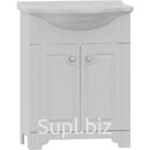 M95FSX0601WG64 DORFF Tradition, база под раковину, на ножках, 60см, двери, белый, глянец