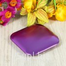 Зеркало складное, квадратное, с двукратным увеличением, двустороннее, цвет сиреневый