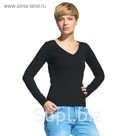 Футболка женская StanFashion, размер 50, цвет чёрный 180 г/м 32