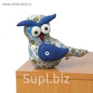 Мягкая игрушка "Совушка", крылья на пуговках