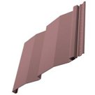 Сайдинг виниловый Tecos Бордо 0,23*3,76