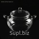 Кастрюля огнеупорная 1,3 л "Валери", 23х16х15 см, МИКС