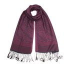 Палантин женский PC3479_4 цвет бордовый р р 70x180