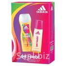 Адидас (Adidas) Get ready! Набор для женщин туалетная вода 50мл + гель для душа 250мл