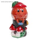 Копилка "Колобок на пне" глянец, микс