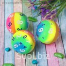 Мягкий мяч "Цифры", 10 см