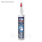 Герметик Tytan Professional (20287), силиконовый, для акриловых ванн, белый, 310мл