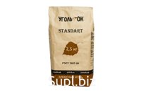 Уголь древесный ГОСТ 7657-84 марка Standart (2,5 кг) фракция 0-120мм