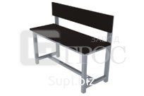 Банкетка 1,5м, со спинкой